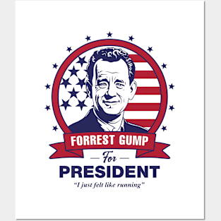 Forrest Gump For President Posters and Art